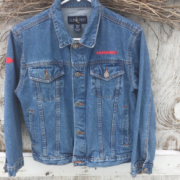 Denim Jean Jacket Hummer H2 - Picture 2 of 8